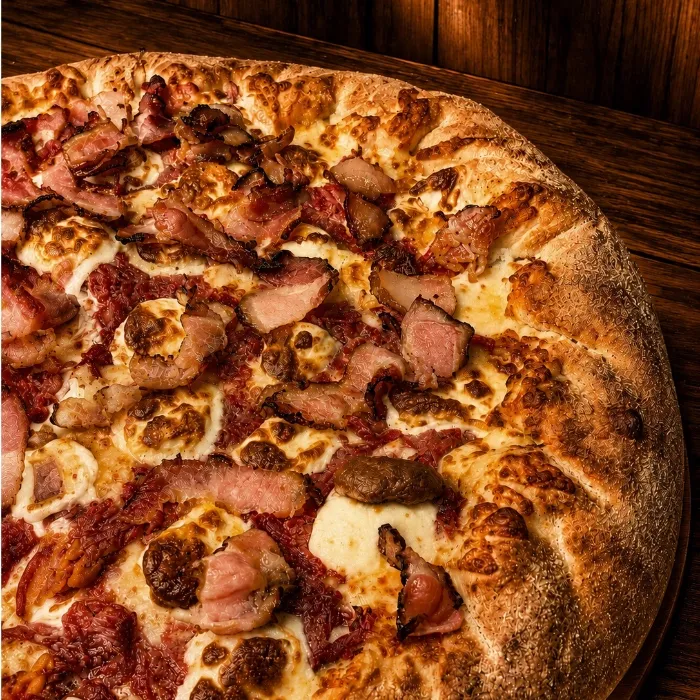 Pizza Carne Seca com Bacon