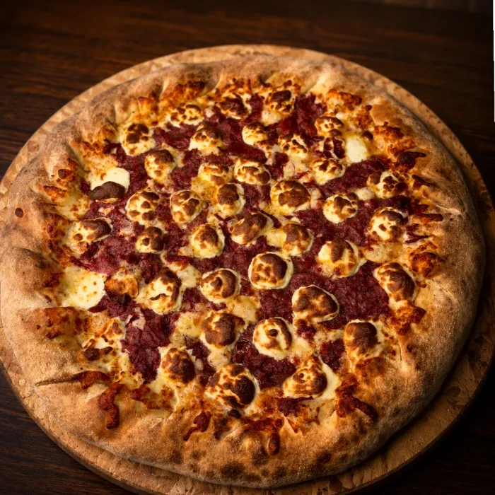 Pizza Carne Seca Cremosa