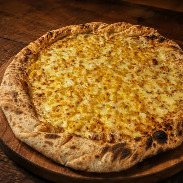 Pizza Mussarela com Milho
