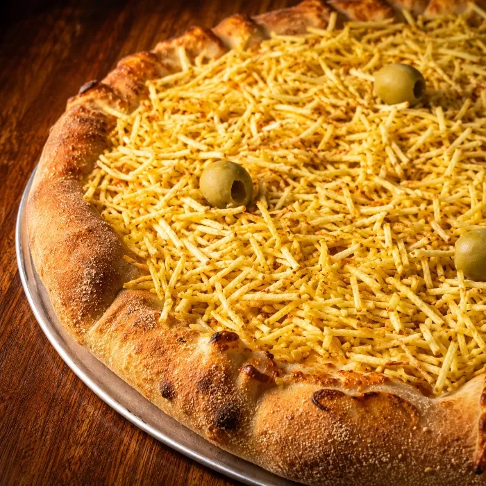 Pizza Strogonoff de Frango